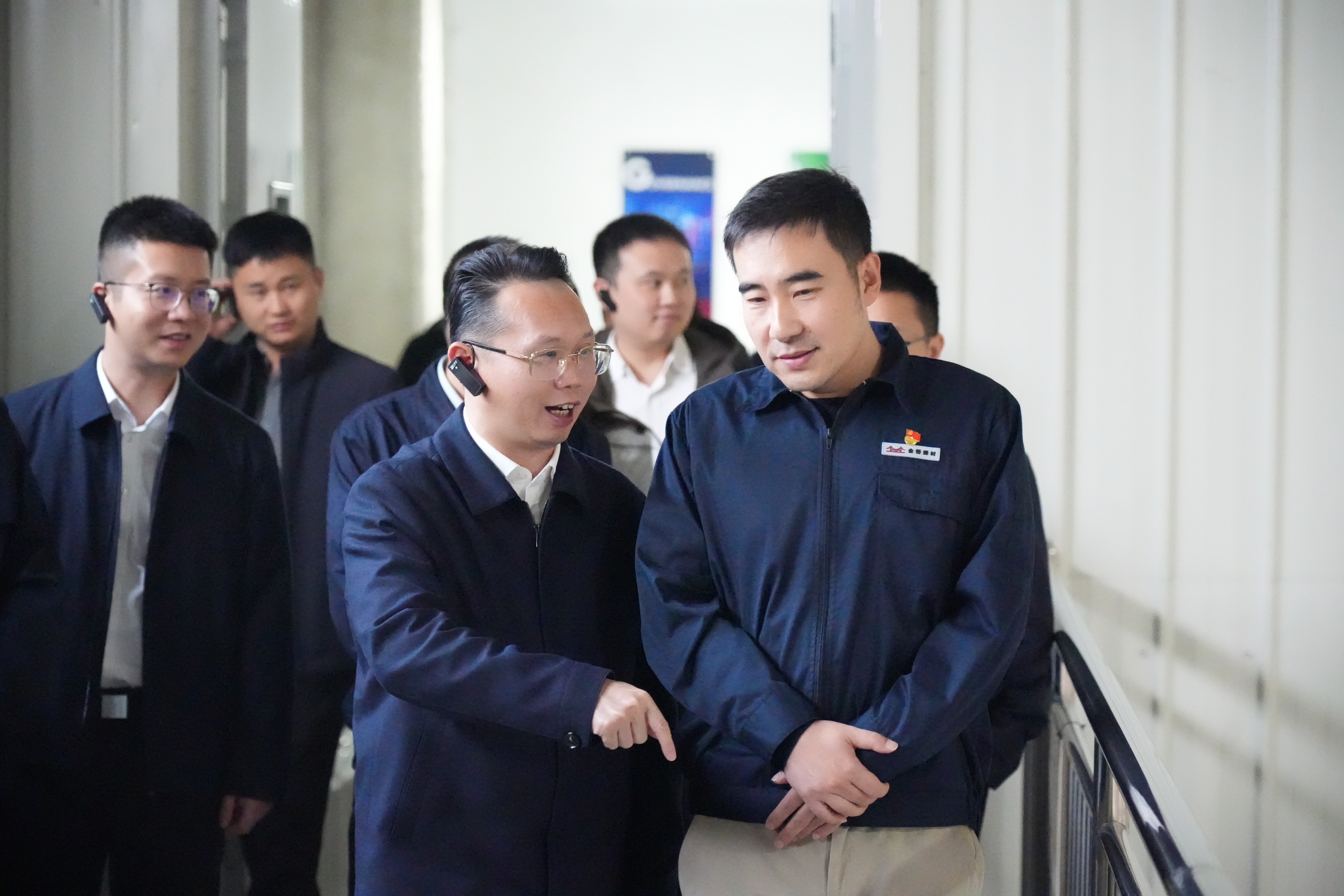 江西萍鄉(xiāng)安源區(qū)委書記邱偉 赴金橋焊材集團參觀調研并深化項目合作